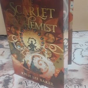 The Scarlet Alchemist by Kylie Lee Baker Fairyloot sprayed edges exclusive editi